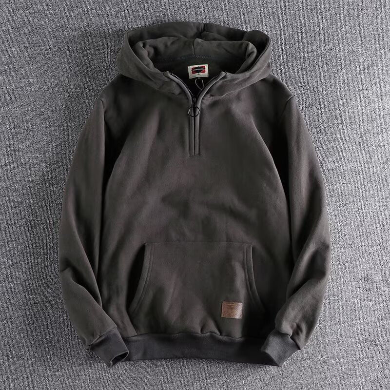 Hype Quarter-Zip Street Hoodie