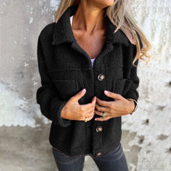 Classic Casual Fleece Jacket for Fall