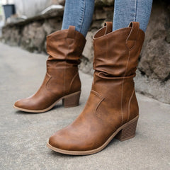 Taylor Cowboy Leather Boots